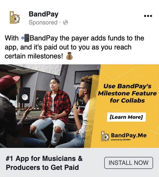 BadPay online ad